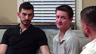 FTM Colby Fucked by Stepdad and stepuncle
