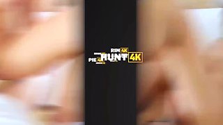 Gorgeous blonde medium lets this dude to nail her really well after a seance