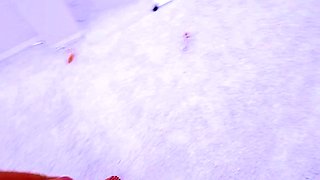 Brunette Hottie Christina Sage's Steamy Casting Couch POV