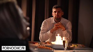 Candlelit Dining Room Threesome