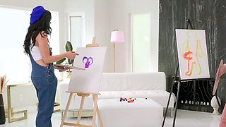 Two teenager legitimate sisters explore their bodies