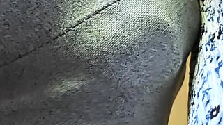 Pervert Stranger On Subway Train! Almost Seen When He Ejaculate Inside Her Panties Under Her Skirt