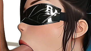 Neon Dreams - Blindfolded Glory-hole Suprise