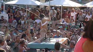 Key west bare fuckslut pool party uncircumcised and raw