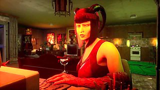 Playing porn games, character creation, porn game gameplay