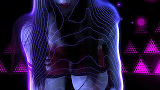 Goddess of Fire Glow: Virtual Curves Beyond - 3D Animation Hentai