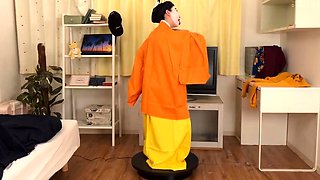 Great close up in japanese teen oral sex pov