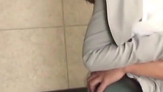 Office Asian Girls Scene-3 japanese in DP Threesome in the Office Covered in Semen