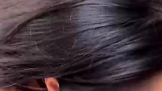 Pregnant Asian slut get load of cum after hard pounding live