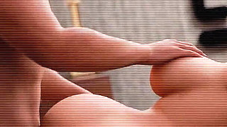 In Security: Married Woman Is Stretching Herself with the Coach in the Gym Doing - Episode 13