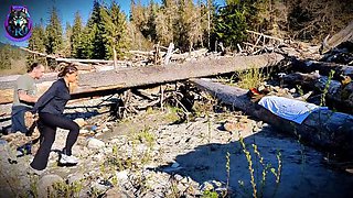 Simone Ryder Hiking Adventure: Sloppy Blowjob Help from Rick Ruff in the Mountains - Part 1