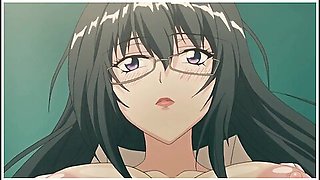 Big Boobed Teacher With Glasses Likes To Fuck In Missionary Hentai