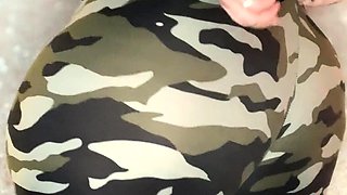 Amateur webcam voyeur BBW blowjob and facial