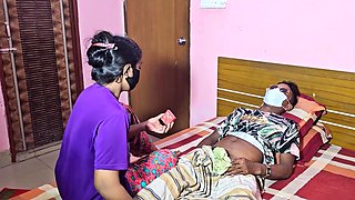 Stepmom shows her hot body while taking big bad Bangla boner