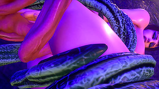 SPACE CREATURE FUCKS TEEN 3D HENTAI