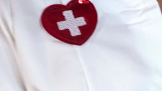 Perverted Nurse Wreck Anal Fisting in Gloves Huge Toys