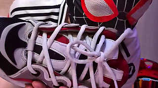 The Young Spider-man Cum All Over Osiris Sneakers