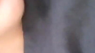 Itty bitty thong and boob flash