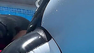 Filmed Lexi Montana Is Having Fun in Outdoor Pool!