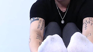 White Socks Goddess in the Gym