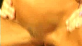 Amateur blonde and brunette lick each other