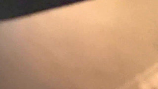 Rubbing Cock on Feet and Ass in Pantyhose