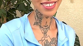 Gaping My Neighbor's Ass! Anal Creampie! Ravyn Alexa and Peter Hooke
