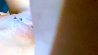 Cummy amateur pussy close up