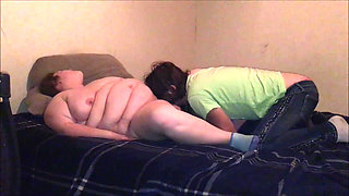 Wife Spreading Legs & Getting Eaten Out - Squirting in Mouth