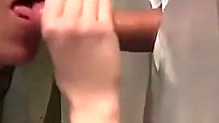 Amateur Young MILF Gloryhole Blowjob