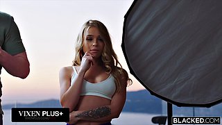 Big Cock Stretches Flexible Blonde Alexa Flexy