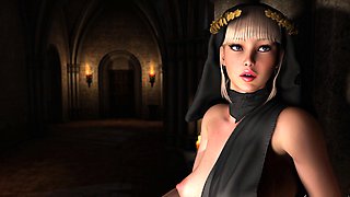 Stella, Gwen And Sophia 3D Futanari Animation by 3DXNIXAH