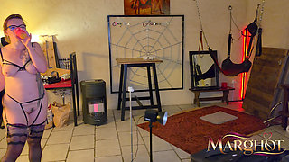 Hard BDSM Duo with Mzl - Pussy & Ass Fuck, Squirt, Spit & Big Facial