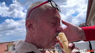 BBW Granny Tammy Jean Cuckolds Thomas Nohal in Lesbian Rika Fane Fuck
