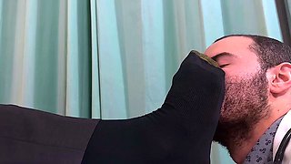 Hunks Toe Worship Check Up