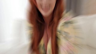 Sloppy Hazel Moore Gags on Big Cock During Rough Face Pounding