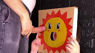 Gloryhole - Face-in-hole Board. I Fucked the Sun