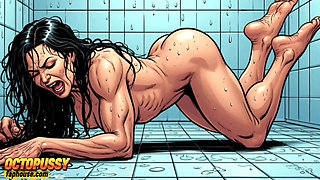 Horny 45-year-old Mommy in the Shower