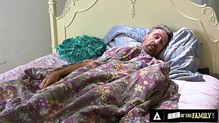 OUT OF THE FAMILY - Gorgeous Girl In Stocking Vanessa Sky Gets Her Tight Ass Plumbed By Her Stepdad - Steve Holmes