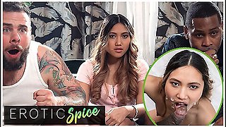 May Thai In Hot Asian Cheats On Her Dickhead Boyfriend With His Best Friend For Her First Bbc