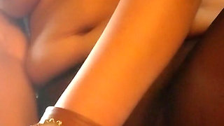 Pussy Tease with Latex Gloves