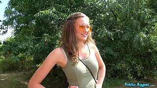 Stacy Cruz's Outdoor Passion with Bouncing Curves