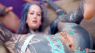 Nikolaz Zpageti In Threesome They Double Anal Penerate The Hot Tattooed Girl - Atm, Big Anal Gapes, Sloppy Bj