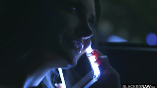 Big black dick for this huge tiddied busty slut is the perfect fit to fuck on