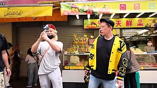 Tokyo hot Japanese group sex creampie