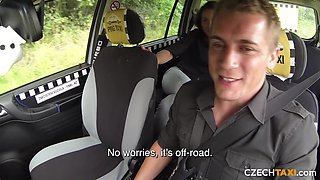 Czech Taxi E12: Squirting Model