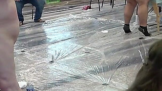 Rebel Rhyder's Gangbang Part 1 of 2 with 7 Fluffers Gonzo Style