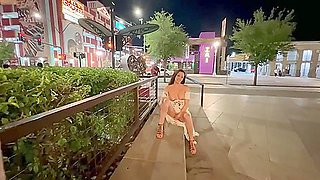 Nicole Niagara - Filmed Being A Slut In Front Of Strangers Solo Car Fun