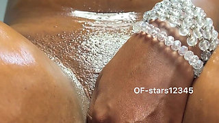 Upclose Standing Orgasm