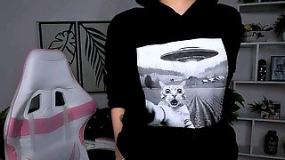 Close up teen pussy gaping action